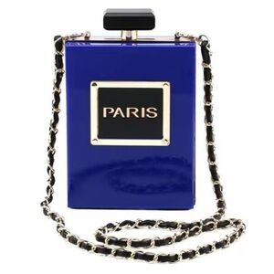 Blue Paris Perfume Bag